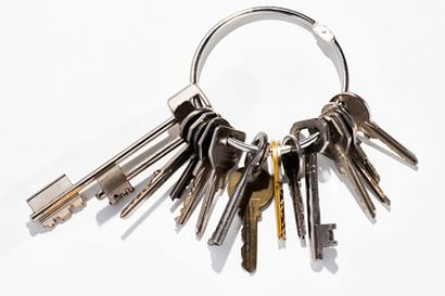 Assorted padlocks and household locks